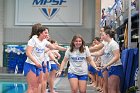 Senior Day  Swimming & Diving Senior Day 2024. - Photo by Keith Nordstrom : Wheaton, Swimming